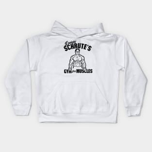 Dwight Gym for Muscles The Office Kids Hoodie